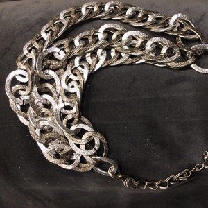 Silver Chained Necklace